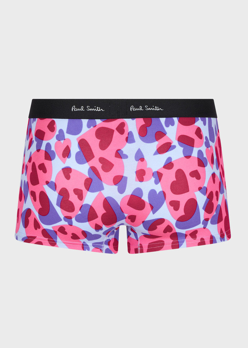 Paul Smith Light Blue 'Love Hearts' Boxer Shorts outlook