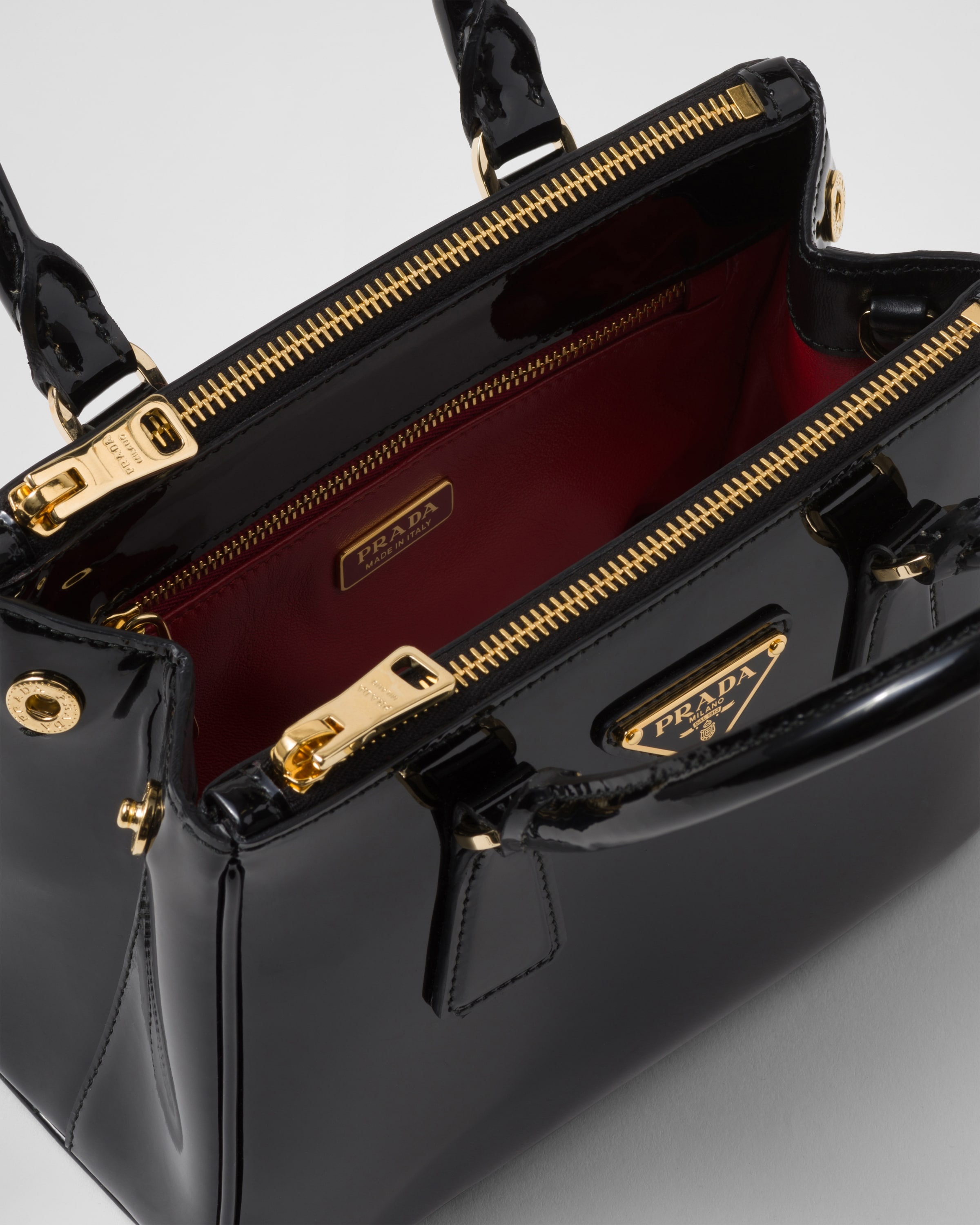 Prada Galleria patent leather mini bag - 5