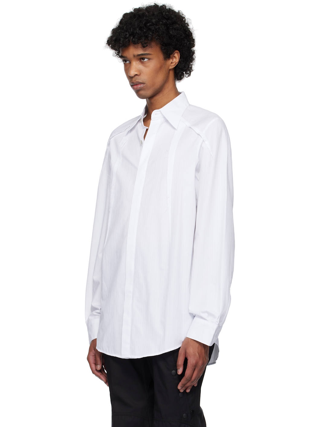 White Zafar Shirt - 4