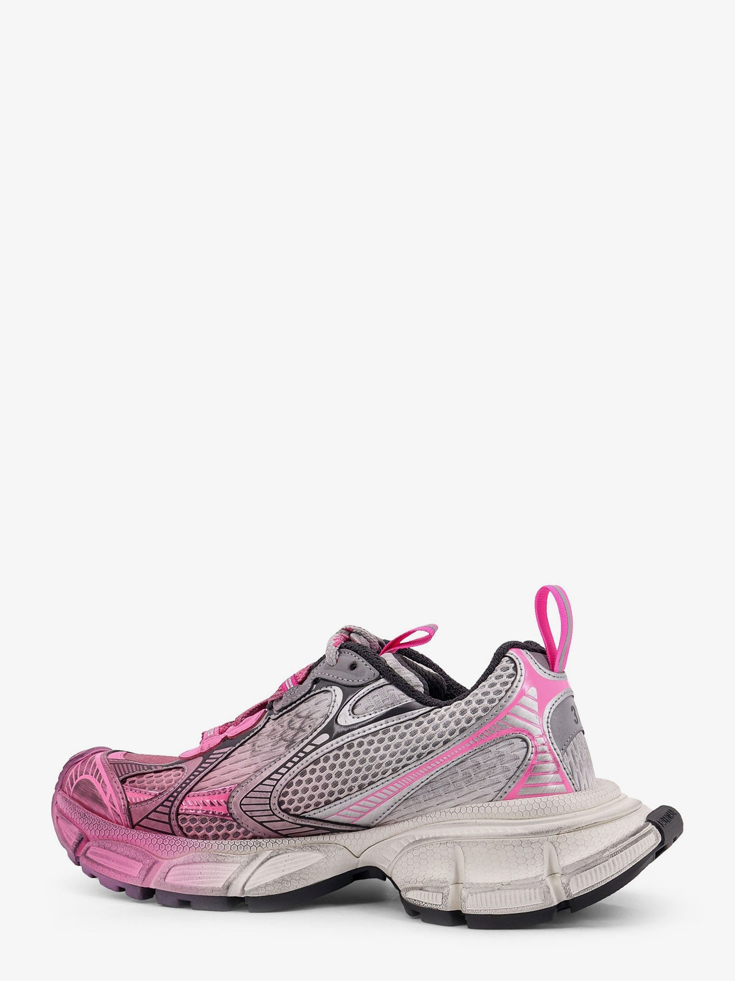 Balenciaga 3Xl Low-Top Mesh Sneakers - 3