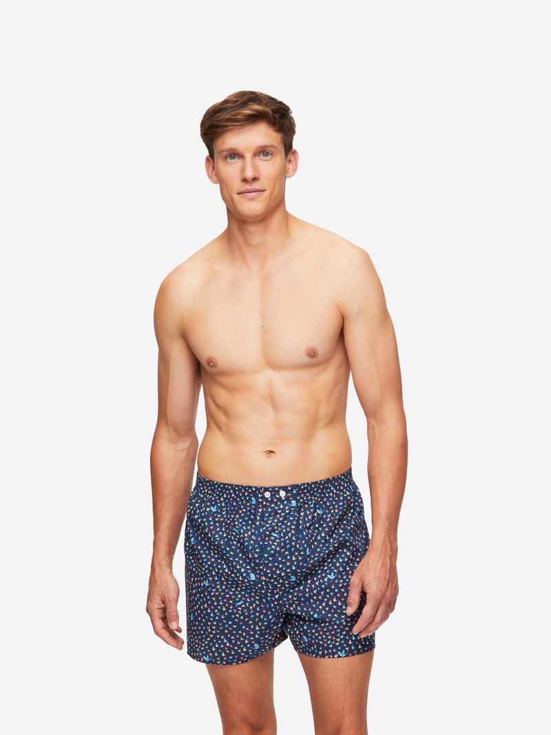 Men's Classic Fit Boxers Ledbury 58 Cotton Batiste Multi - 5