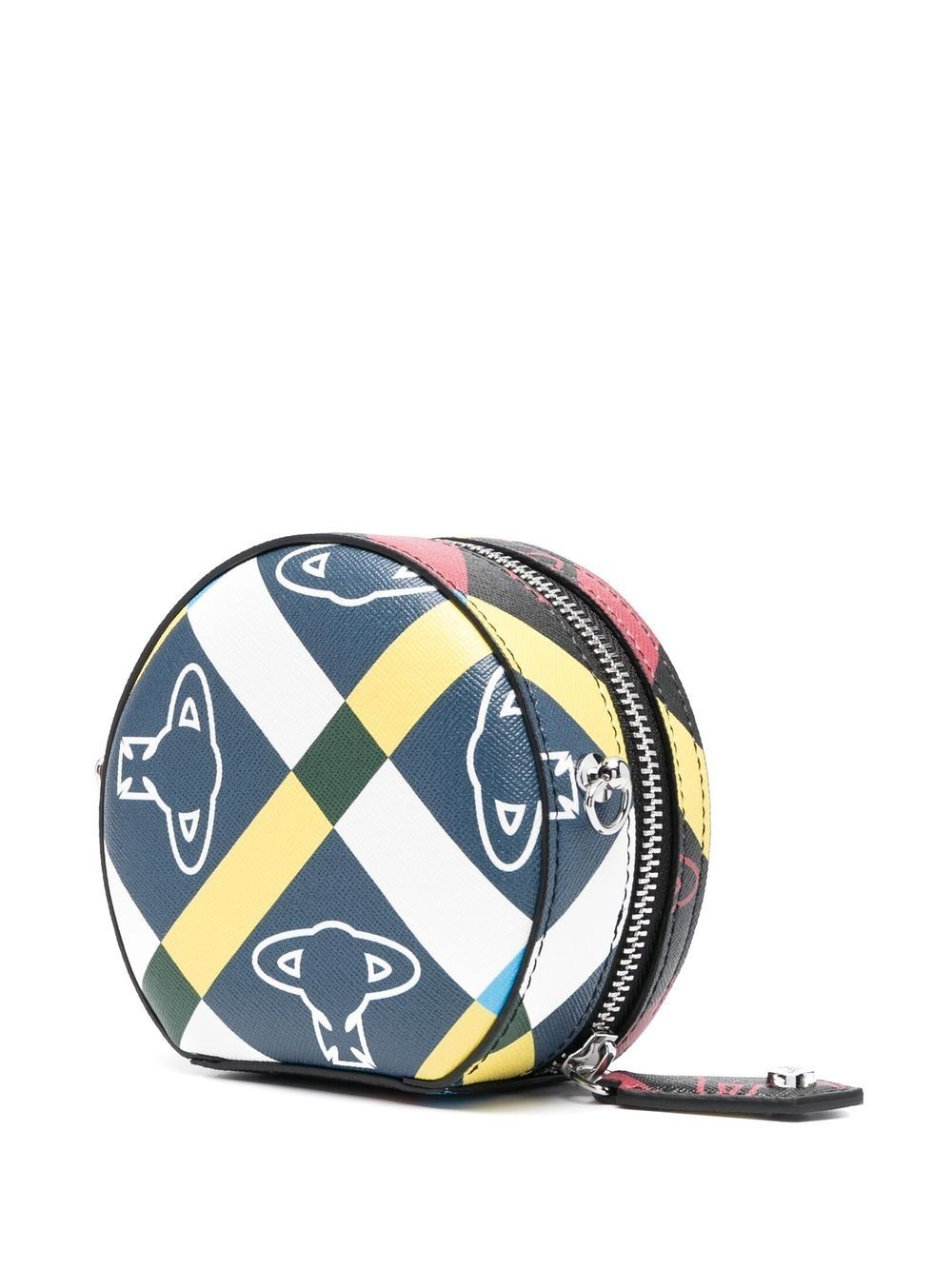 Orb-heart check mini bag - 3