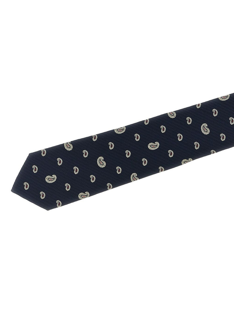 Brioni paisley jacquard tie outlook