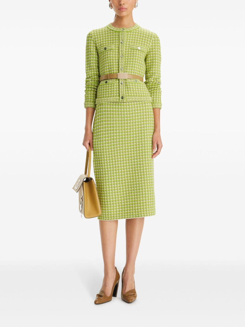 TORY BURCH Kendra jacquard cardigan outlook