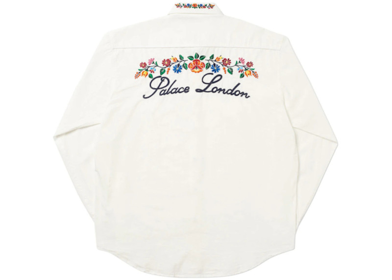 PALACE Palace Ye-Ha(M) Shirt White outlook