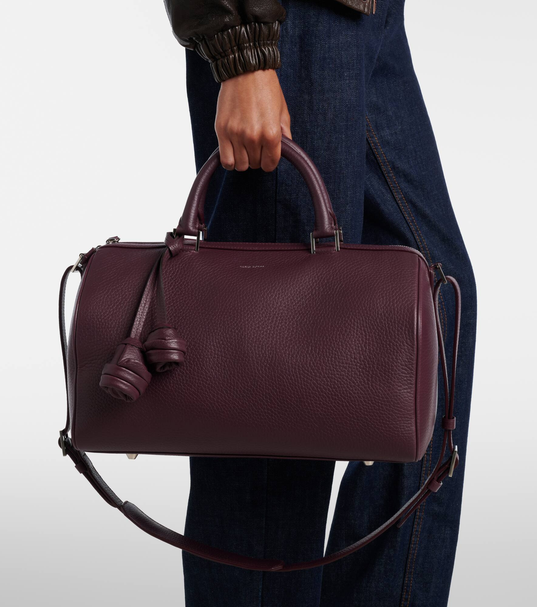Varsovia leather duffel bag - 2