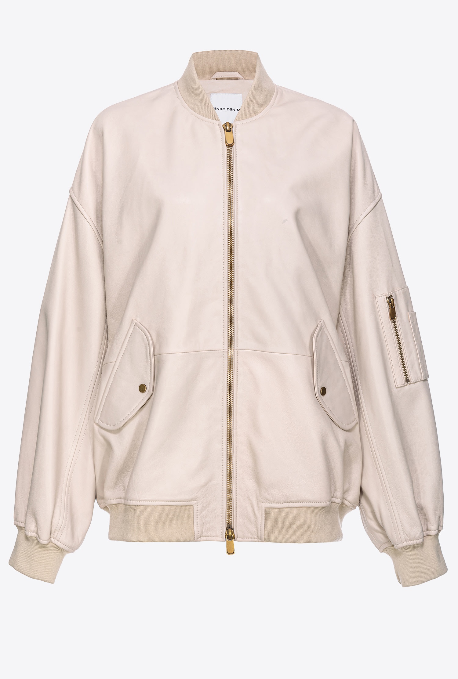 NAPPA LEATHER BOMBER JACKET - 1