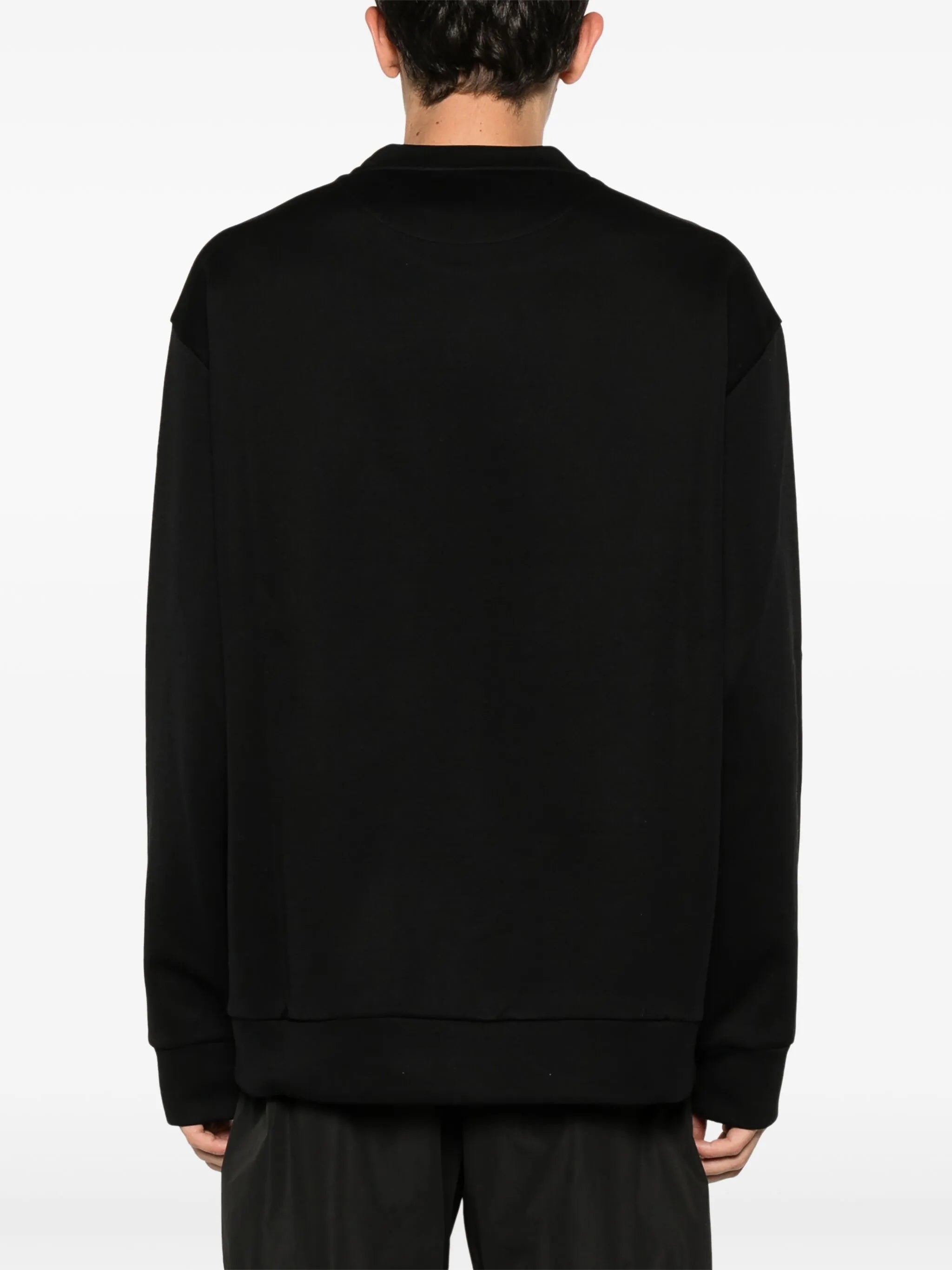 Triangle-logo Cotton Sweatshirt - 4