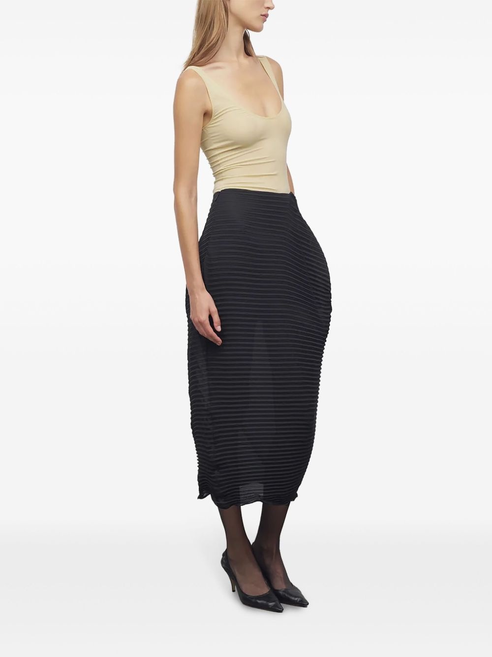 【in a row】Midi chino skirt Chino Skirt – nanamica NEW YORK