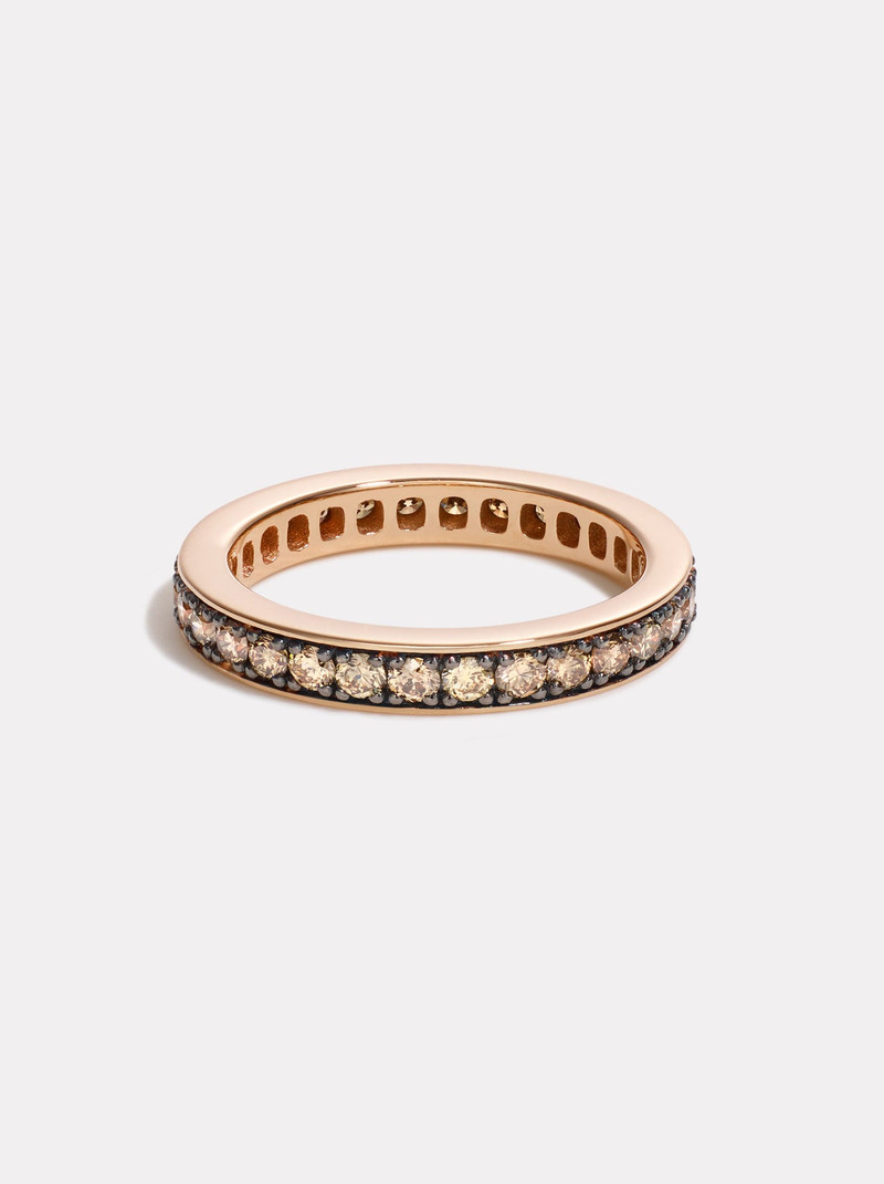 Chubby Champagne Diamond Band 1