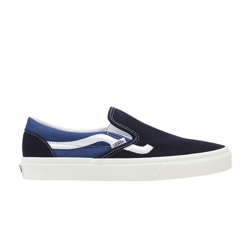 Classic Slip-On 'Sidestripe Navy' - 1