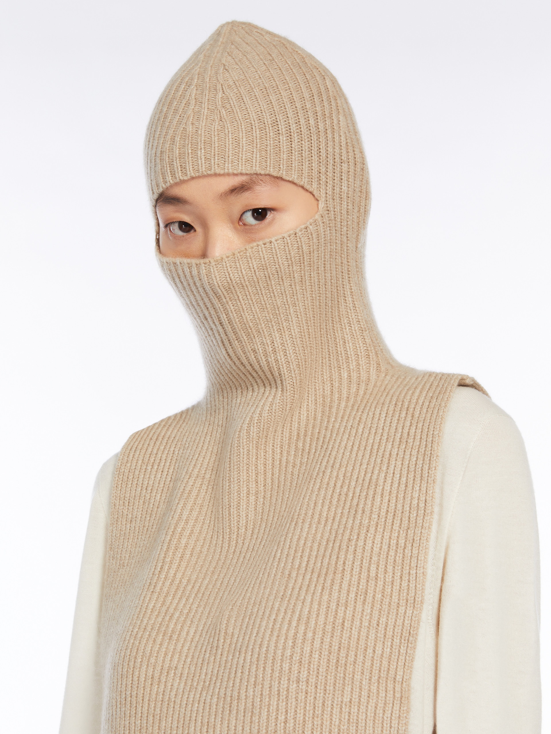 LIVIGNO Ribbed cashmere beanie - 5