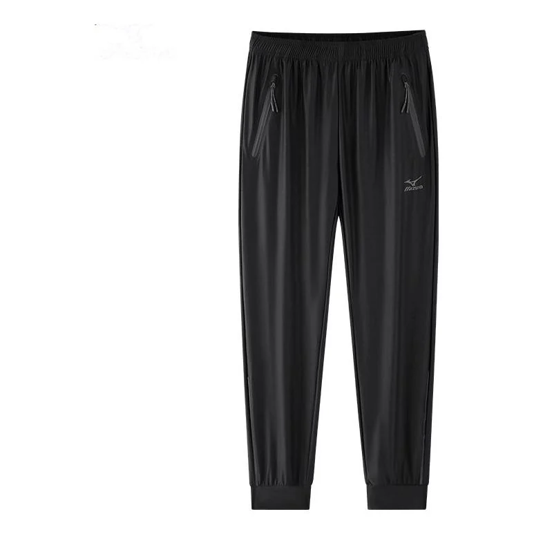 Mizuno Logo Casual Pants 'Black' A2CF2109 - 1