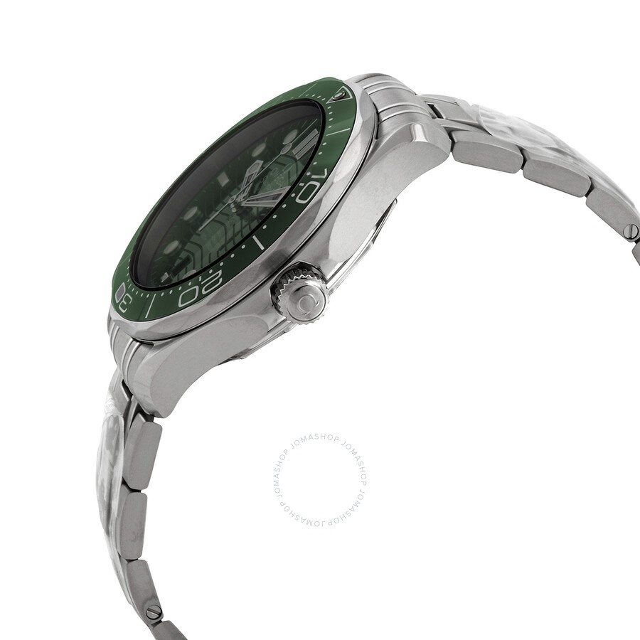 Omega Seamaster Diver Automatic Chronometer Green Dial Men's Watch 210.30.42.20.10.001 - 2