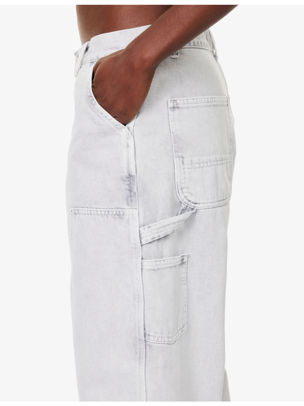 Brandon Wide-Leg Denim Jeans - 5