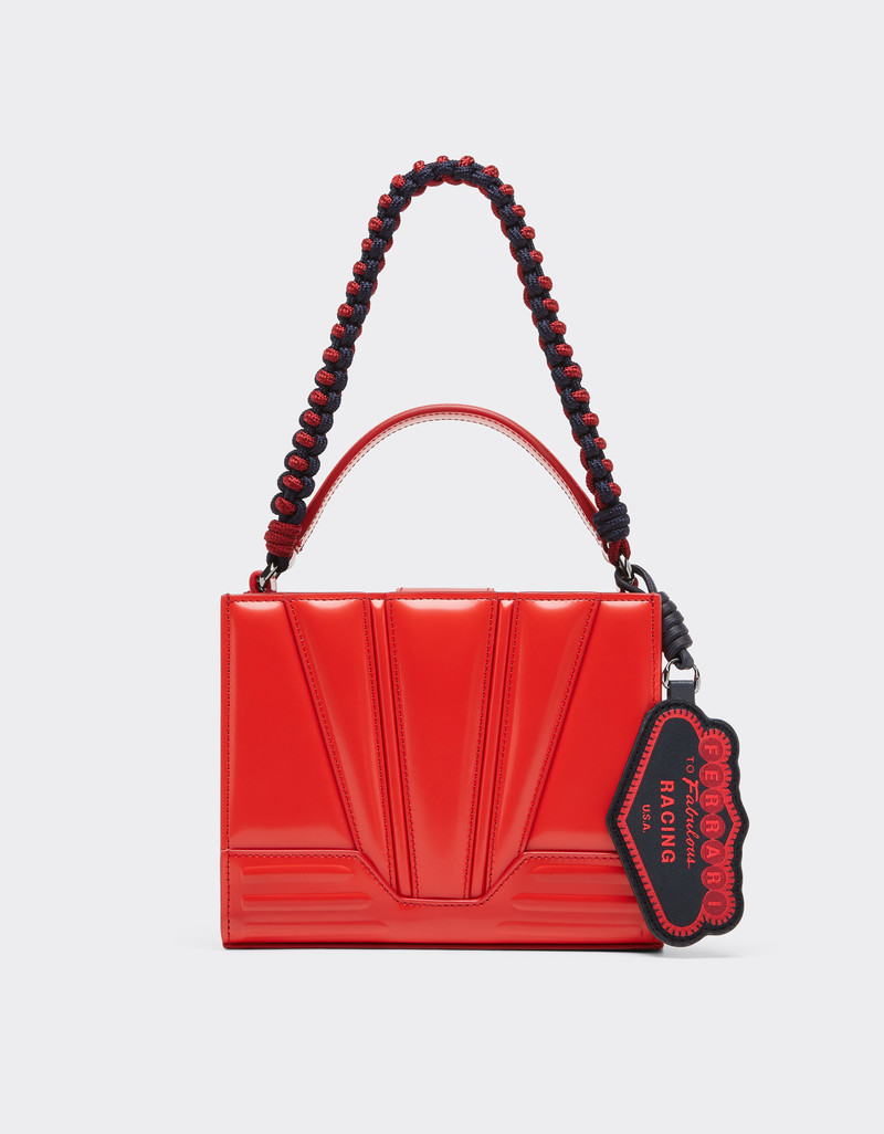 Ferrari GT micro tote bag in leather 1