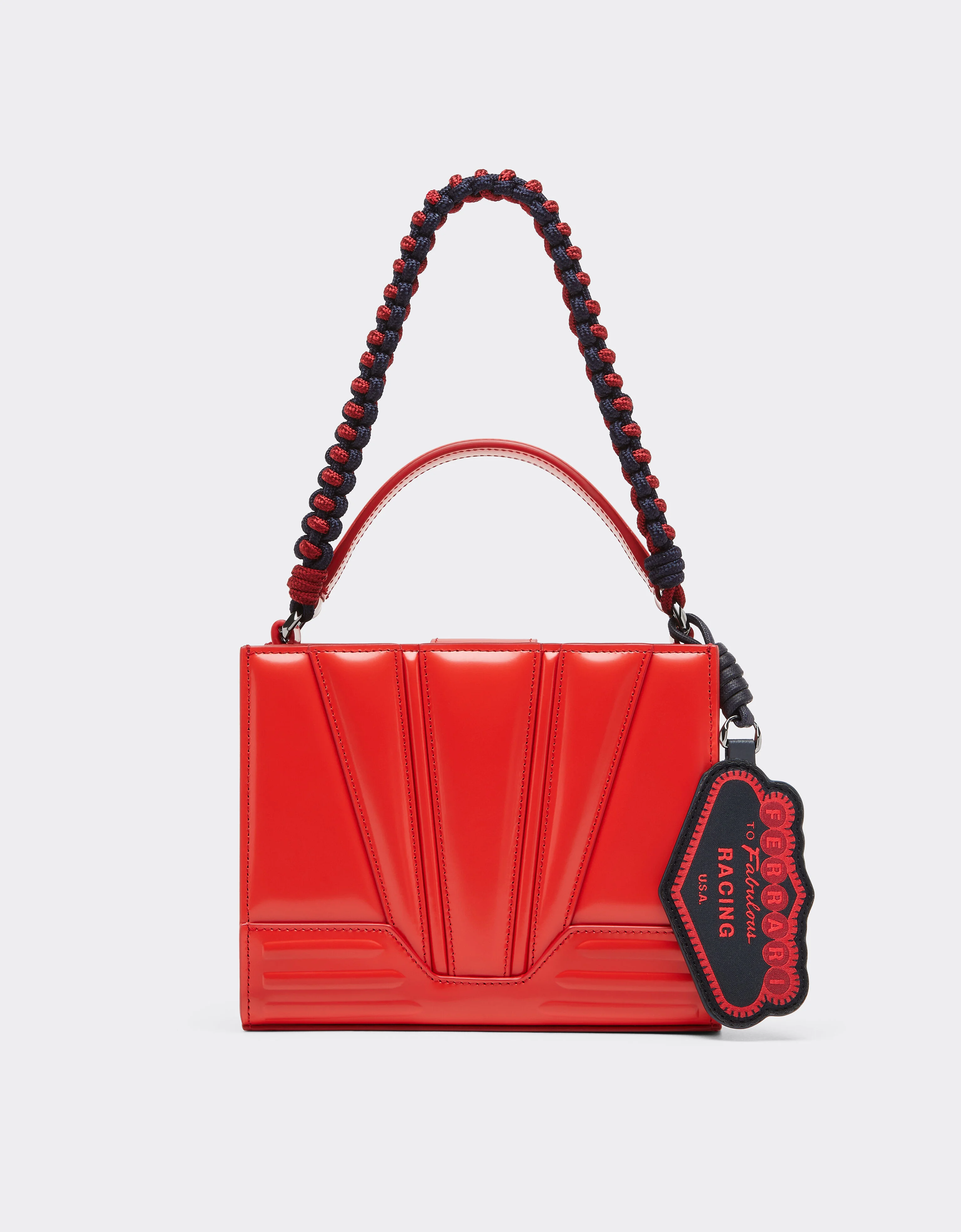 Ferrari GT micro tote bag in leather - 1