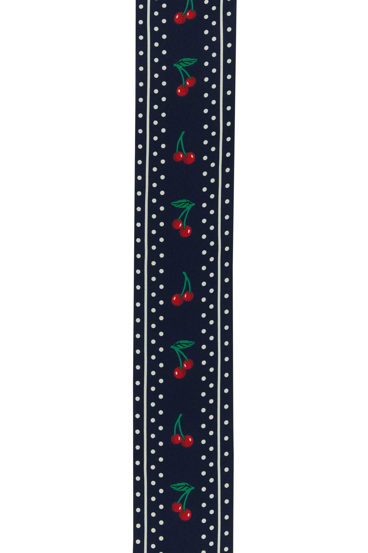Printed silk Cherryfic foulard - 3