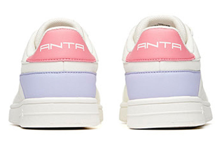 (WMNS) ANTA Life Series Sneakers 'White Purple Pink' 922038031R-4 - 5