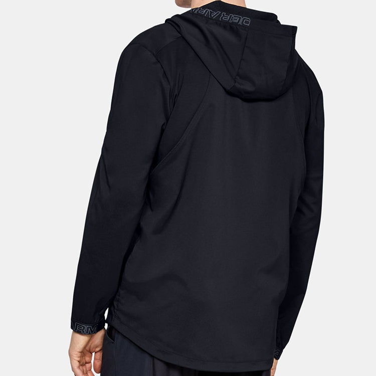 Under Armour UA Vanish Woven Training Sports Jacket Black 1345301-001 - 3
