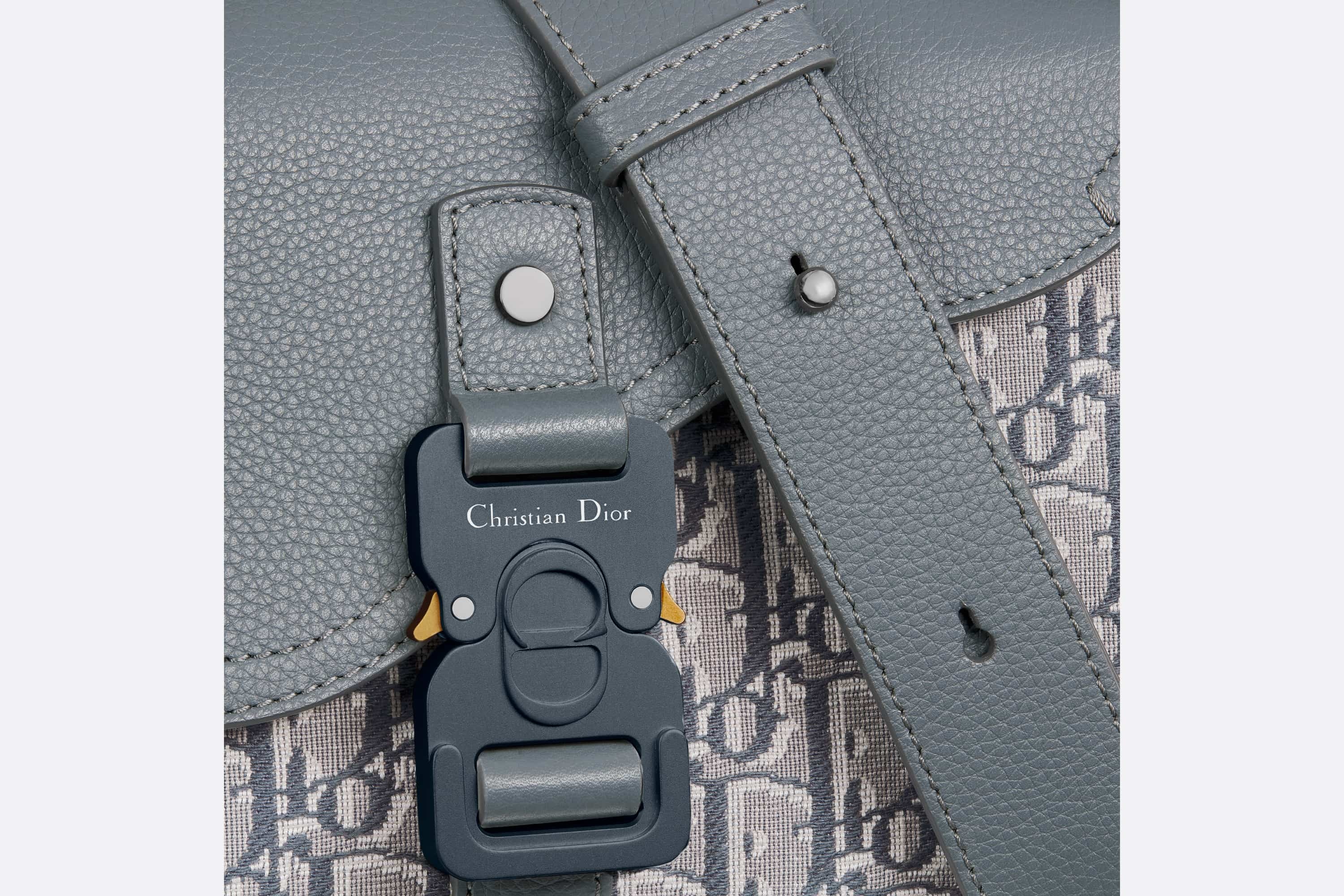 Small Saddle Messenger Bag with Flap - 6