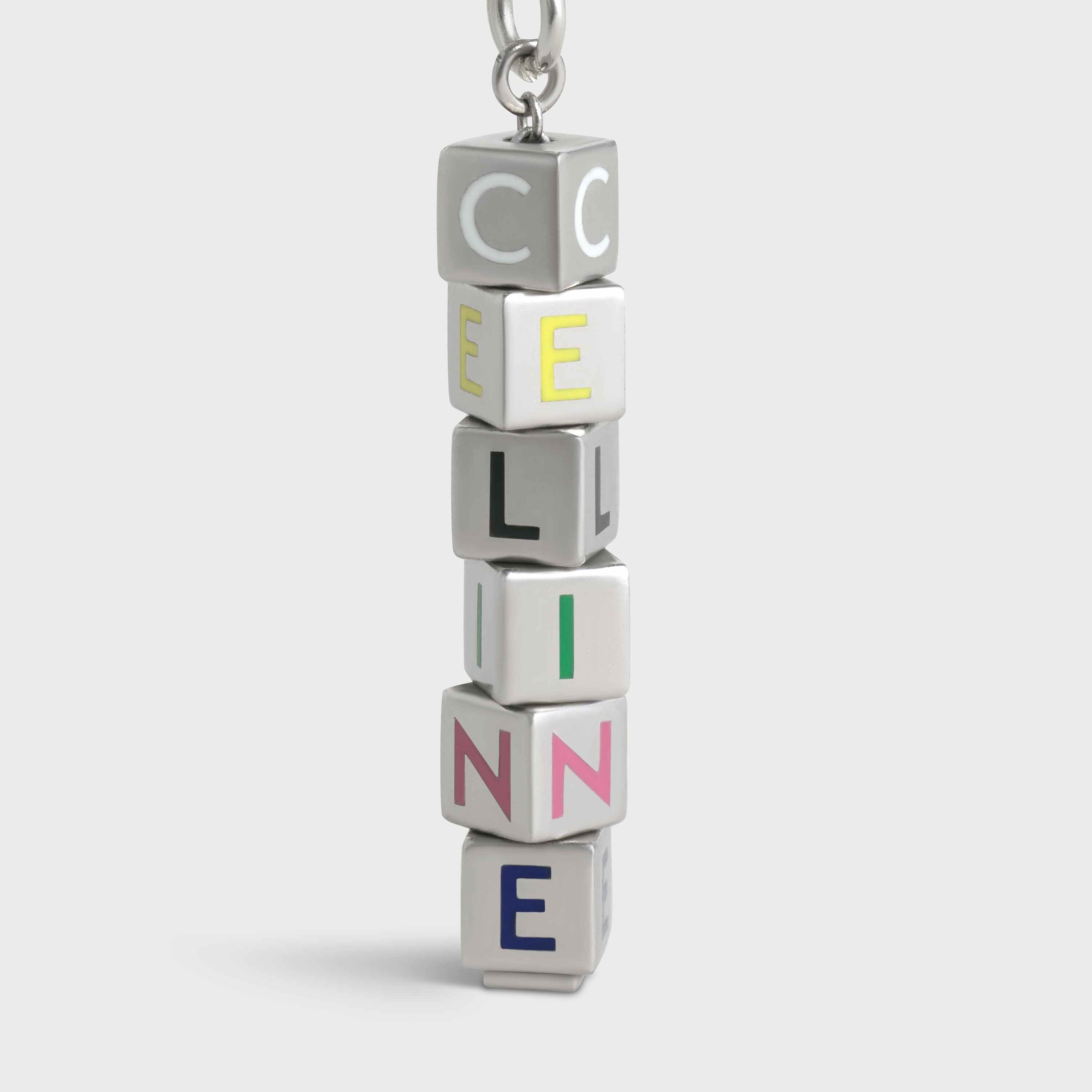 Celine Earring in Sterling Silver and Enamel - 4