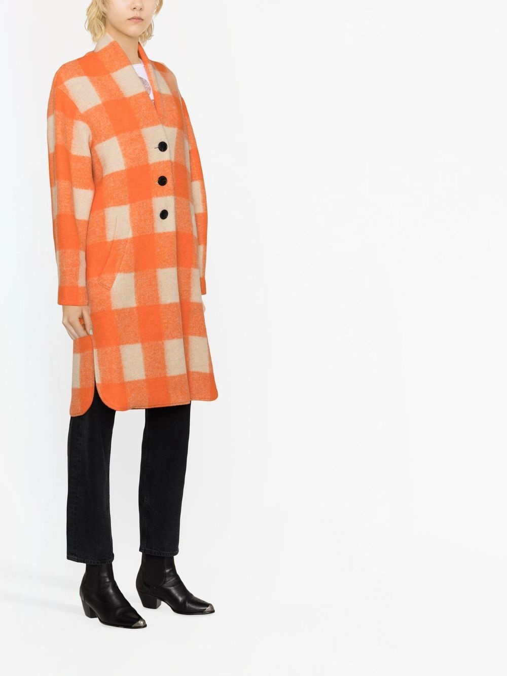 Gabriel checked coat - 3