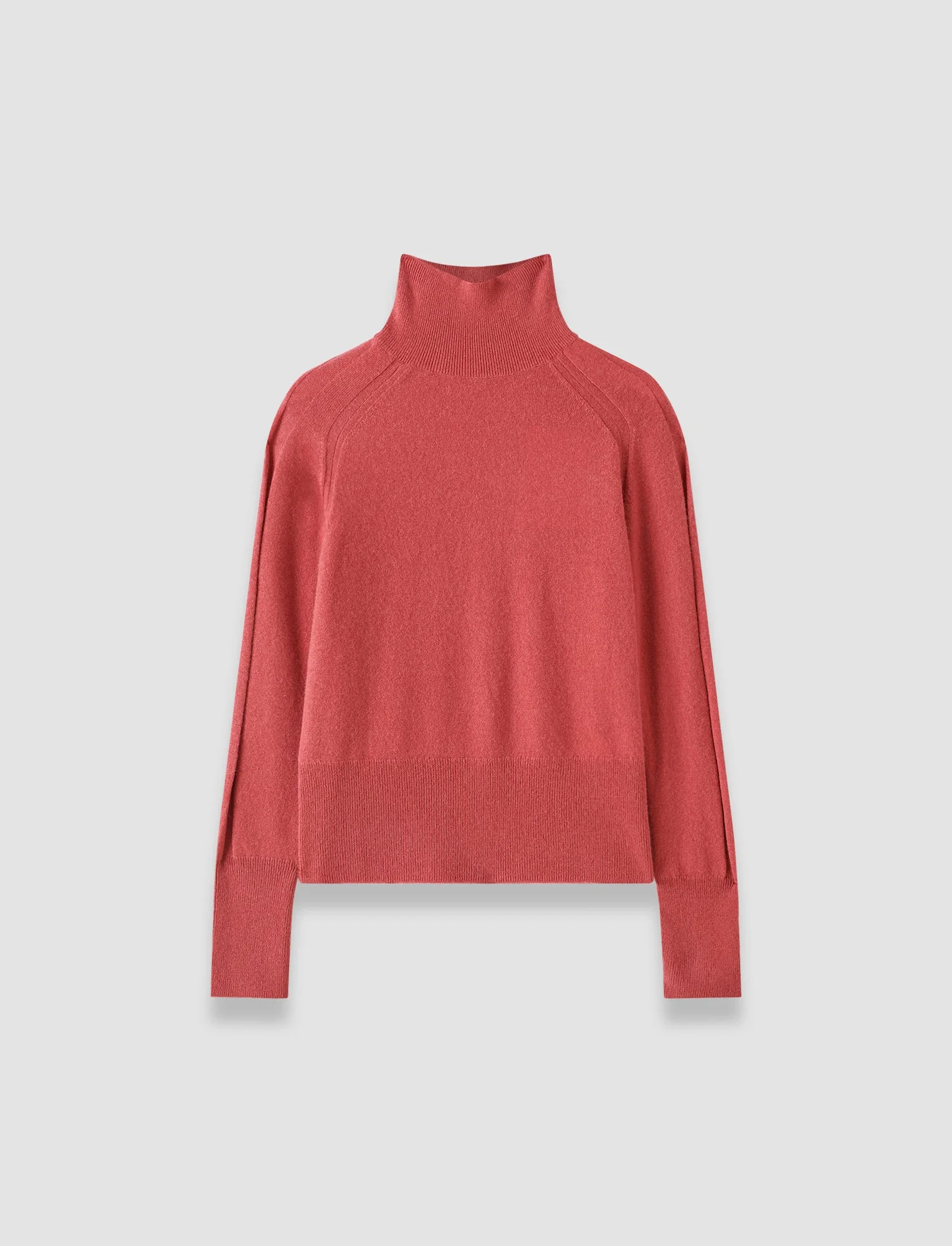 Oxna Light Pure Cashmere High Neck Jumper - 1