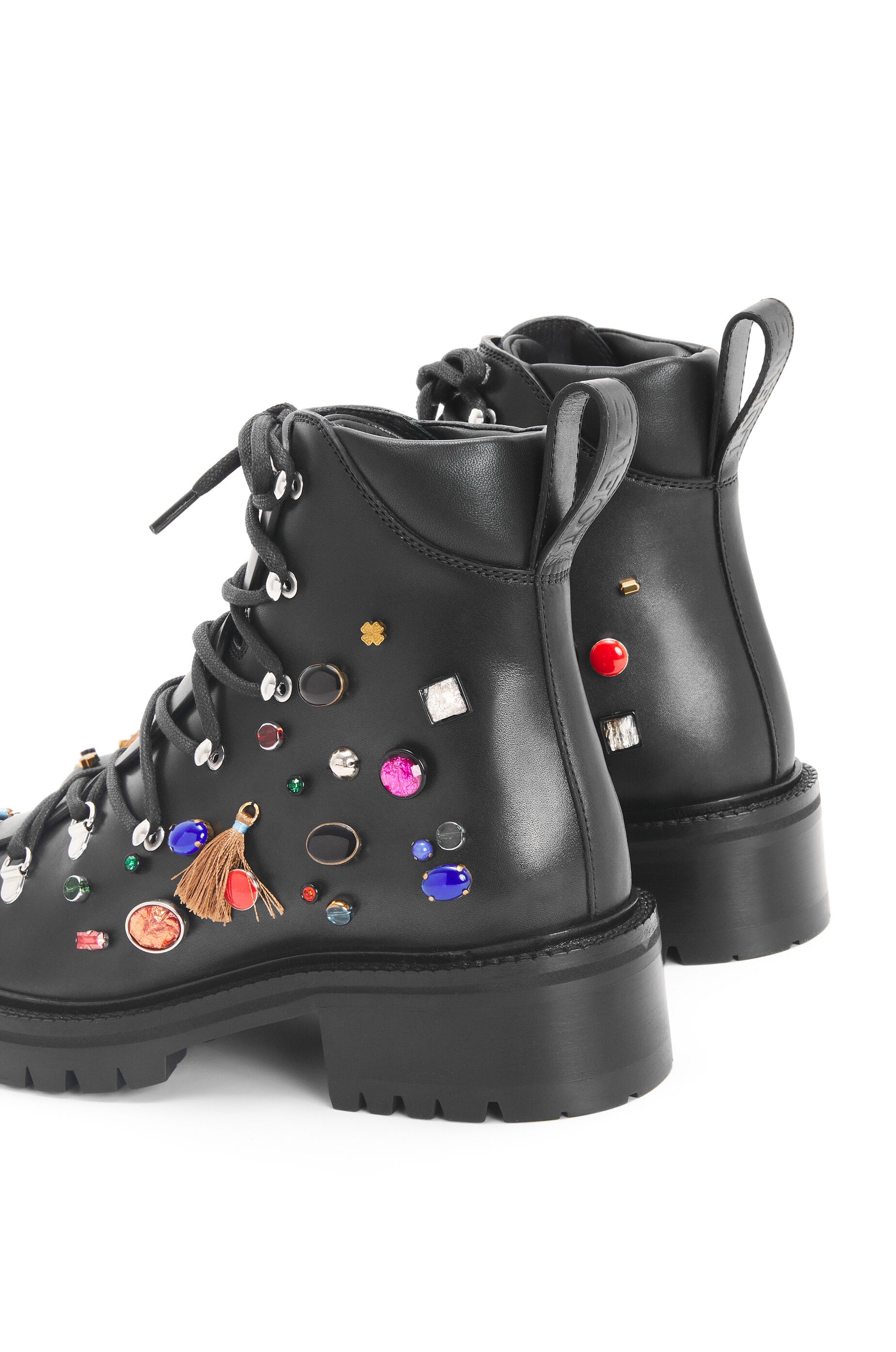 Embellished boots in calfskin - 4
