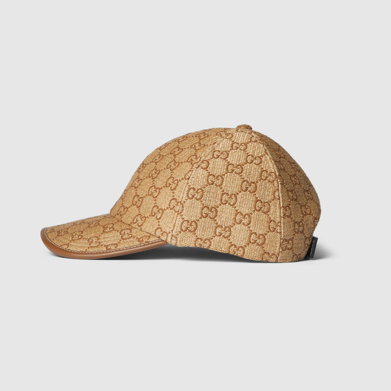 GUCCI GG straw baseball hat outlook