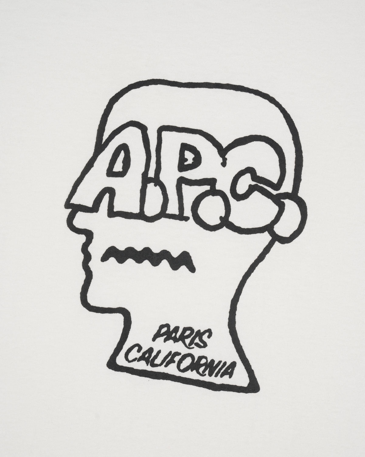 Brain Dead x A.P.C. T-shirt - White - 2