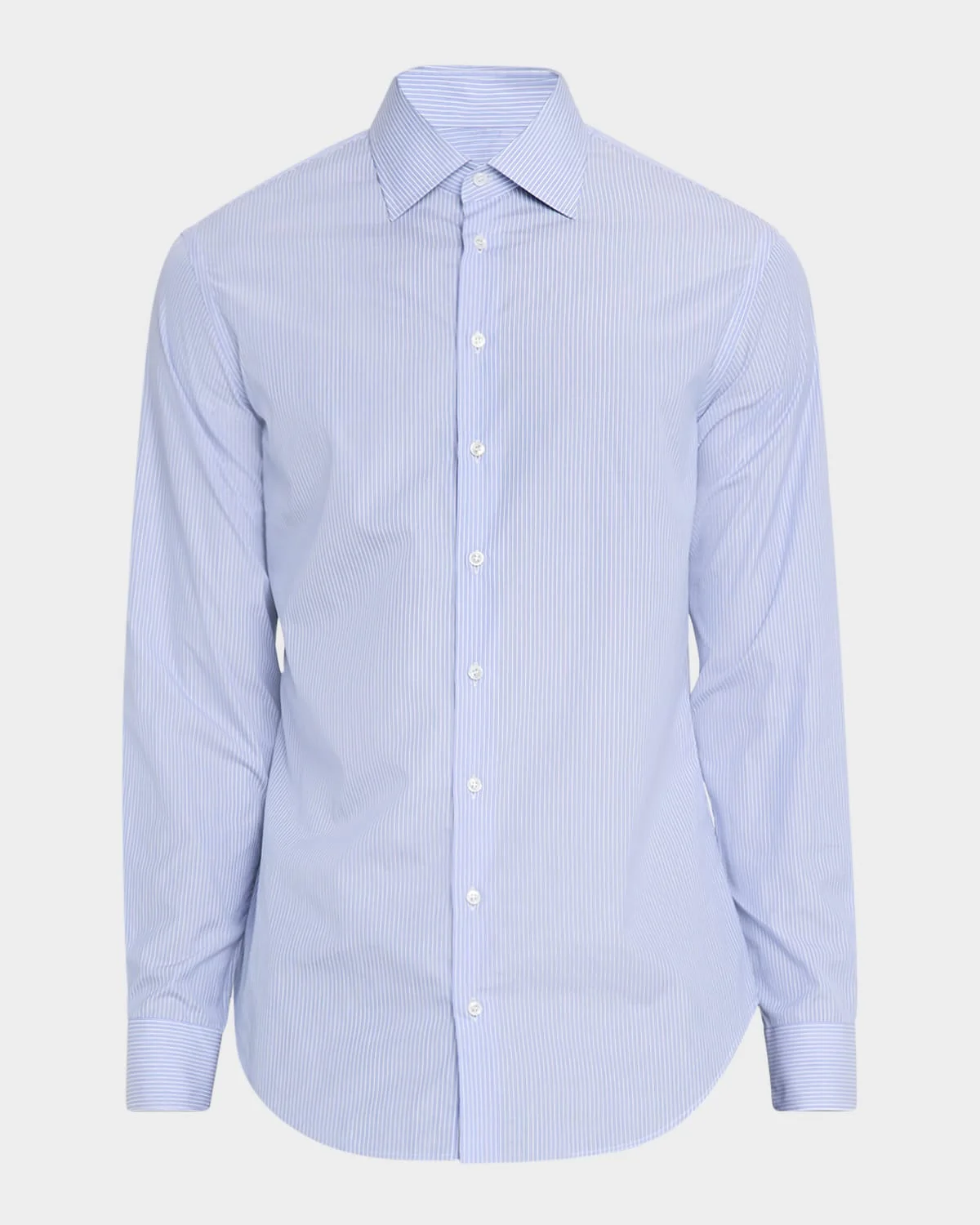 Men's Majesty Cotton Vertical Stripe Dress Shirt - 1