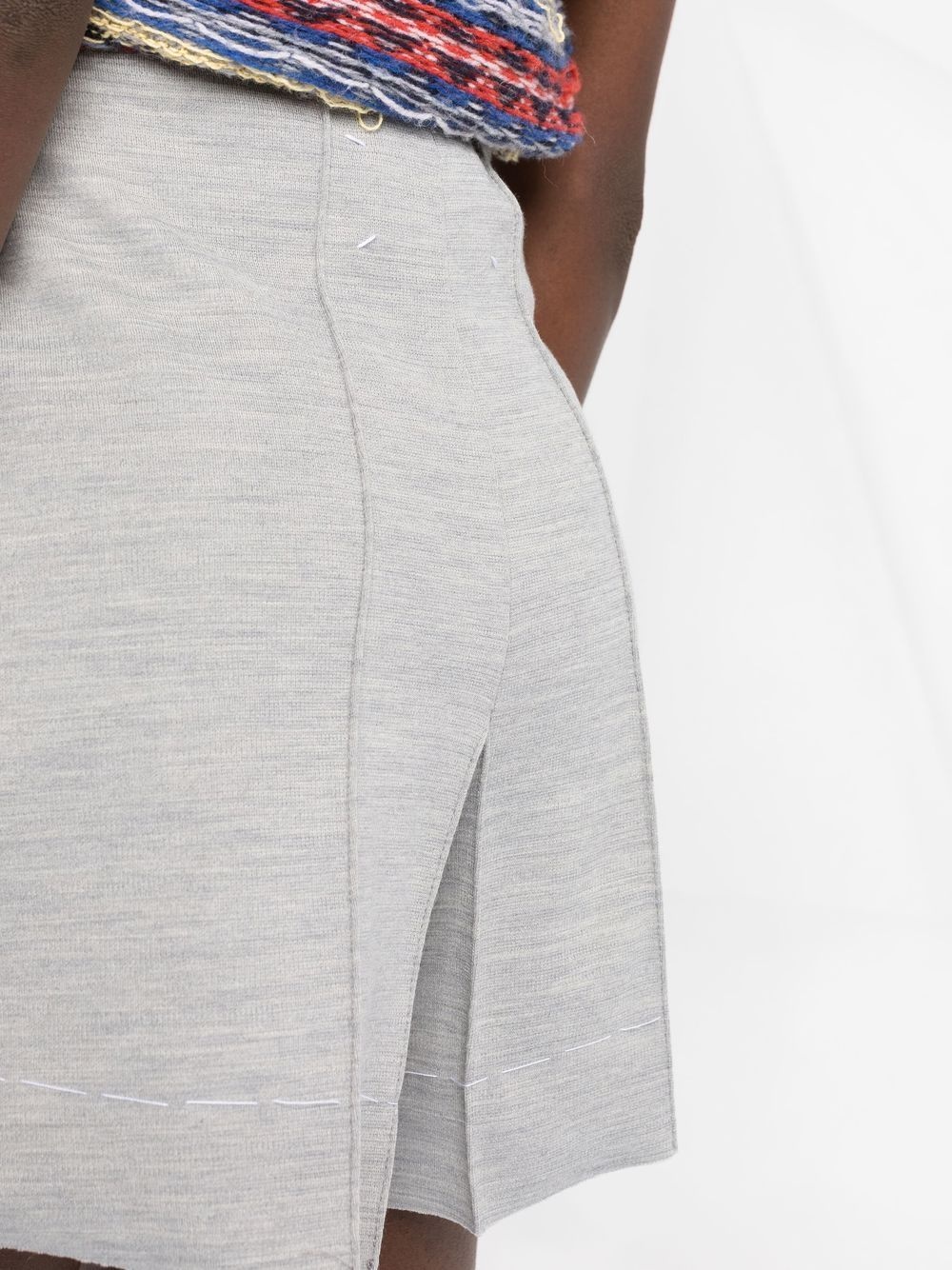 high-rise tailored shorts - 3