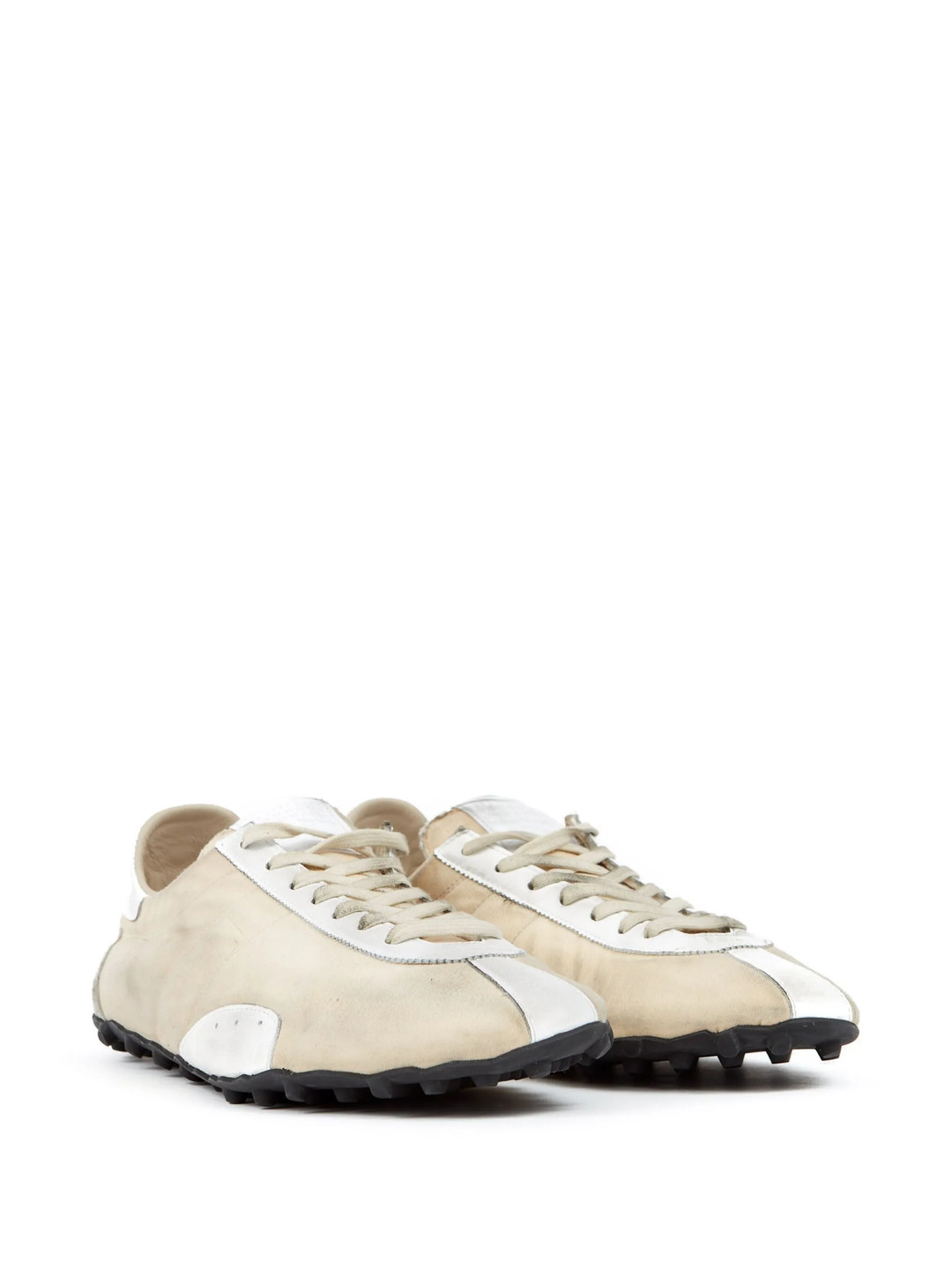 Sprinters Low Top Drill Hairy Suede Sneakers - 2