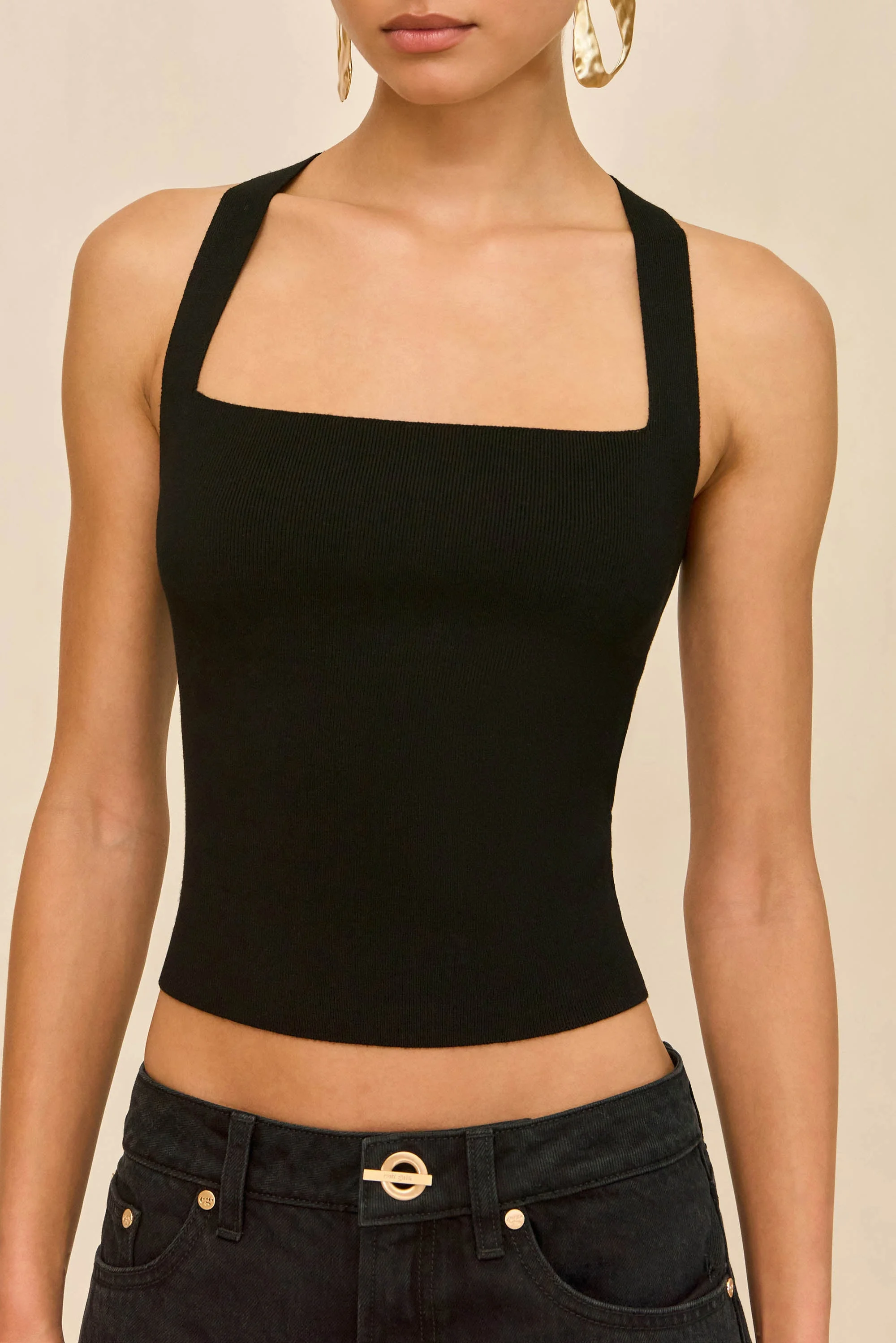 CRAWFORD KNIT TOP - 1