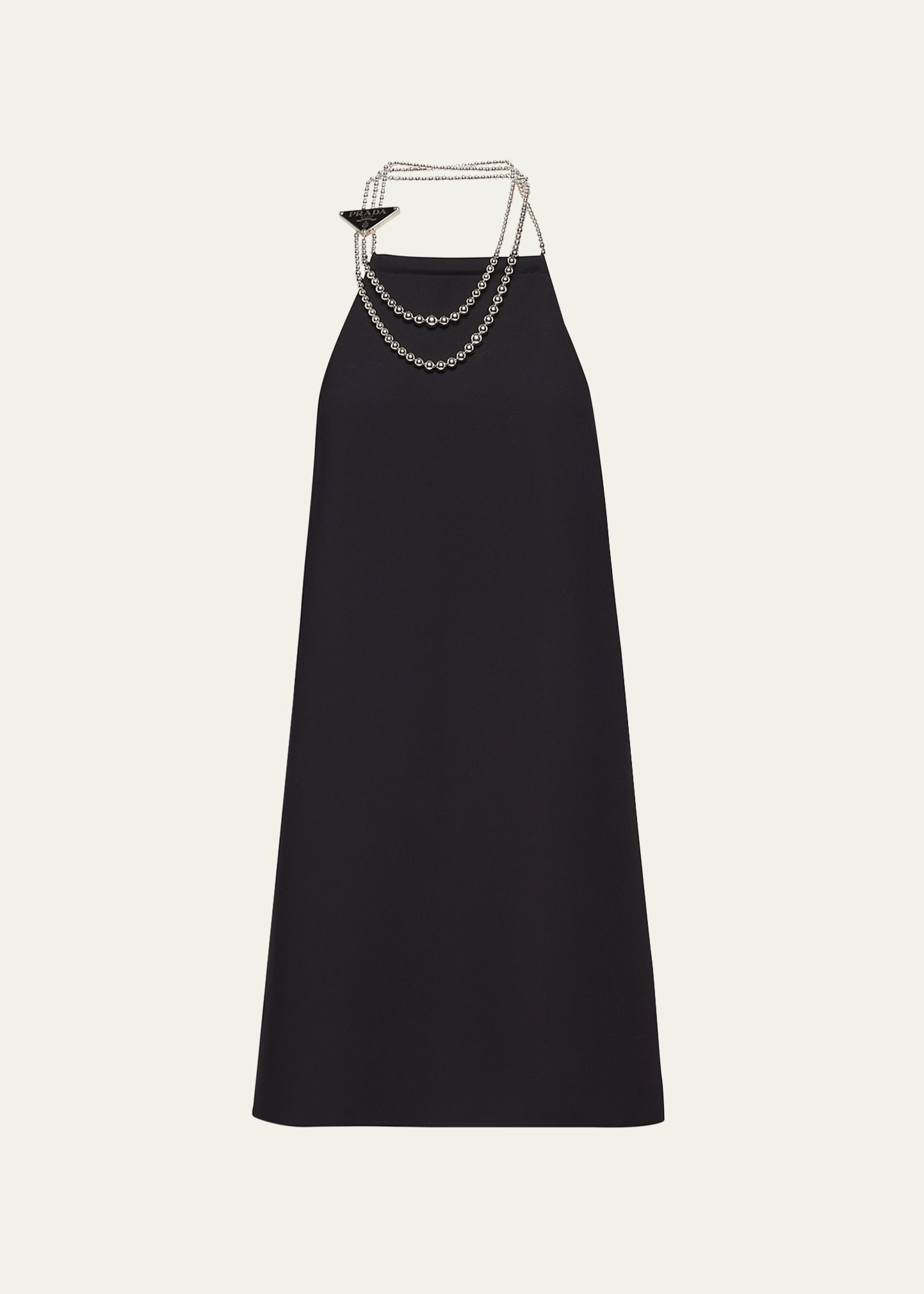 【関税&送料込】Alaia Stretch Cady Dress ALAÏA Asymmetric draped leather-trimmed cady midi dress