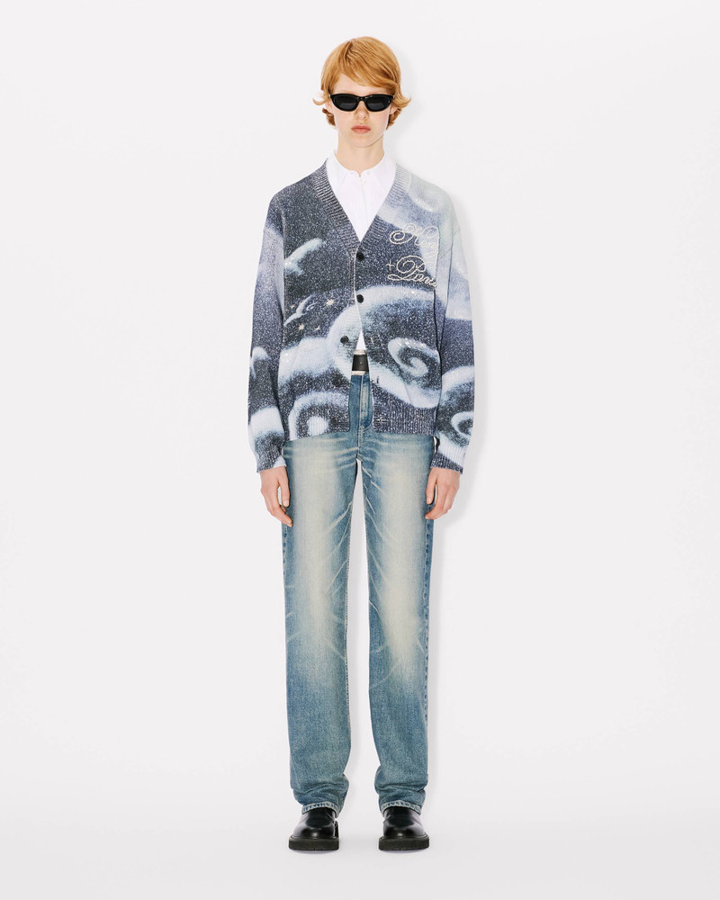 'KENZO Cloud Tiger' genderless embroidered cardigan 5