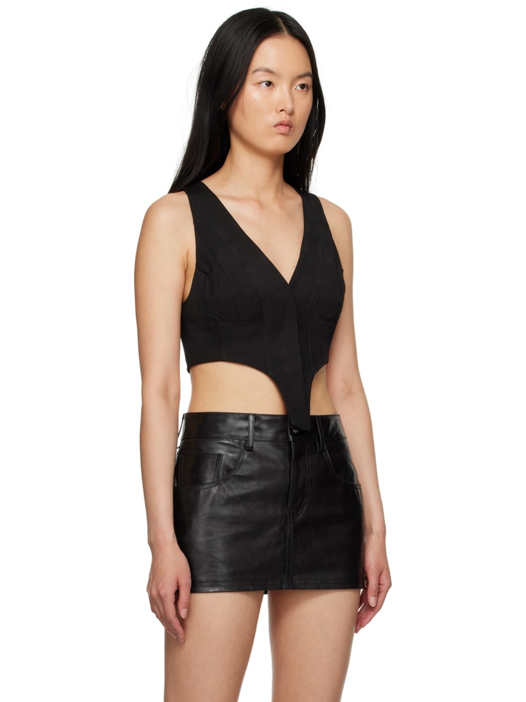 Black Thelma Tank Top - 2