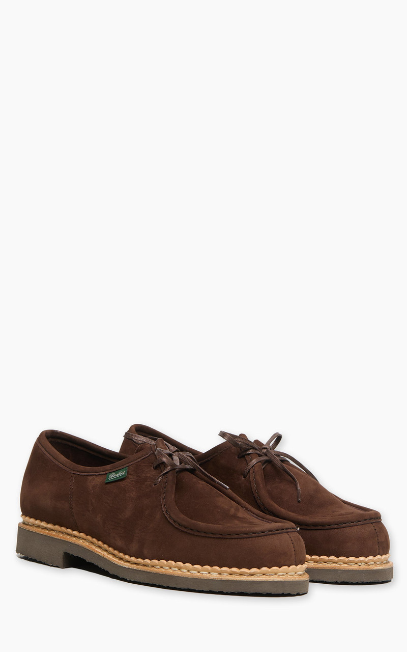 Paraboot PARABOOT MICKA DERBY TAURILLON NUBUCK CHOCOLAT outlook
