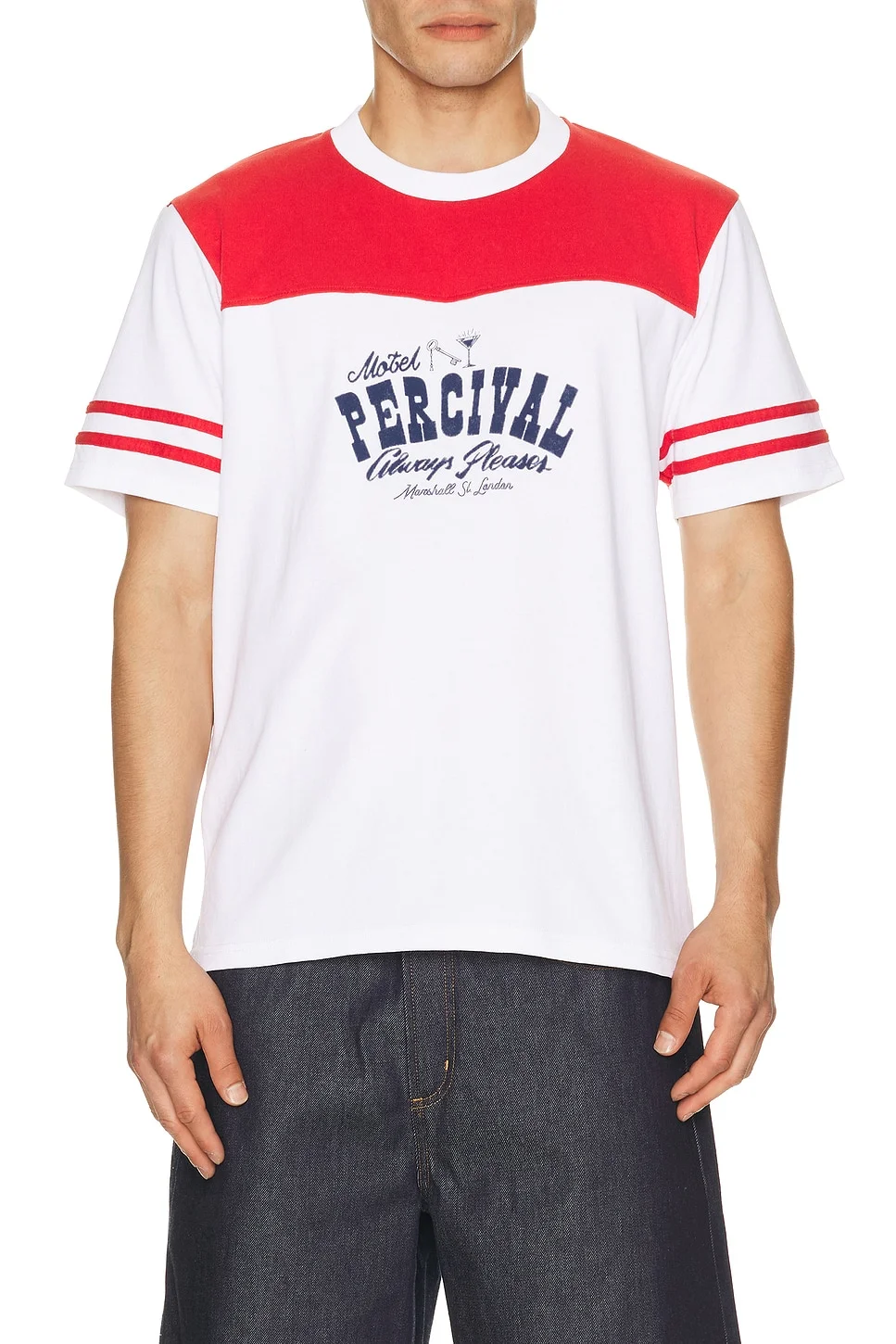 Cut And Sew Regular Tee - 1
