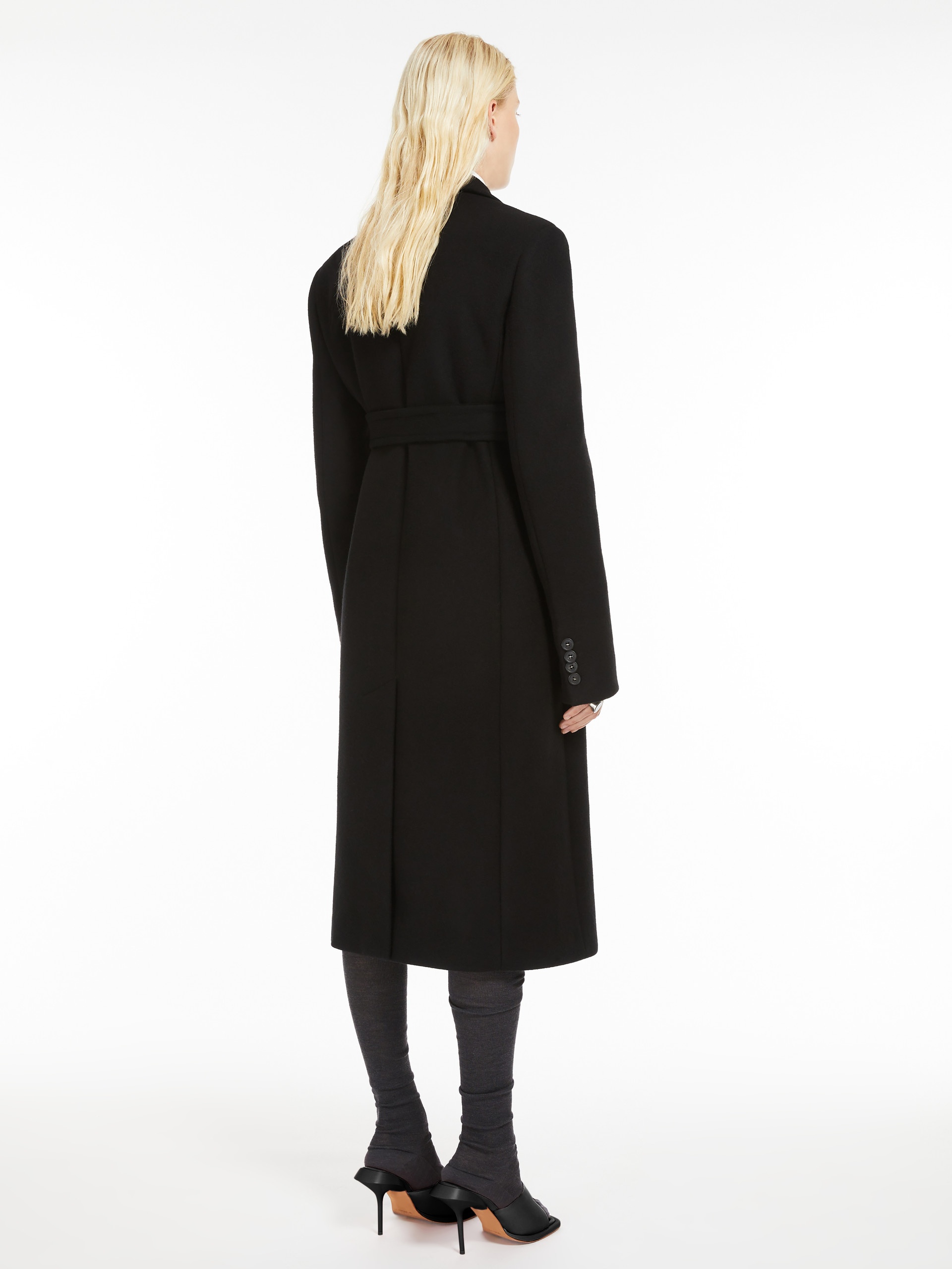 GHIA Double-breasted cashmere-blend coat - 4