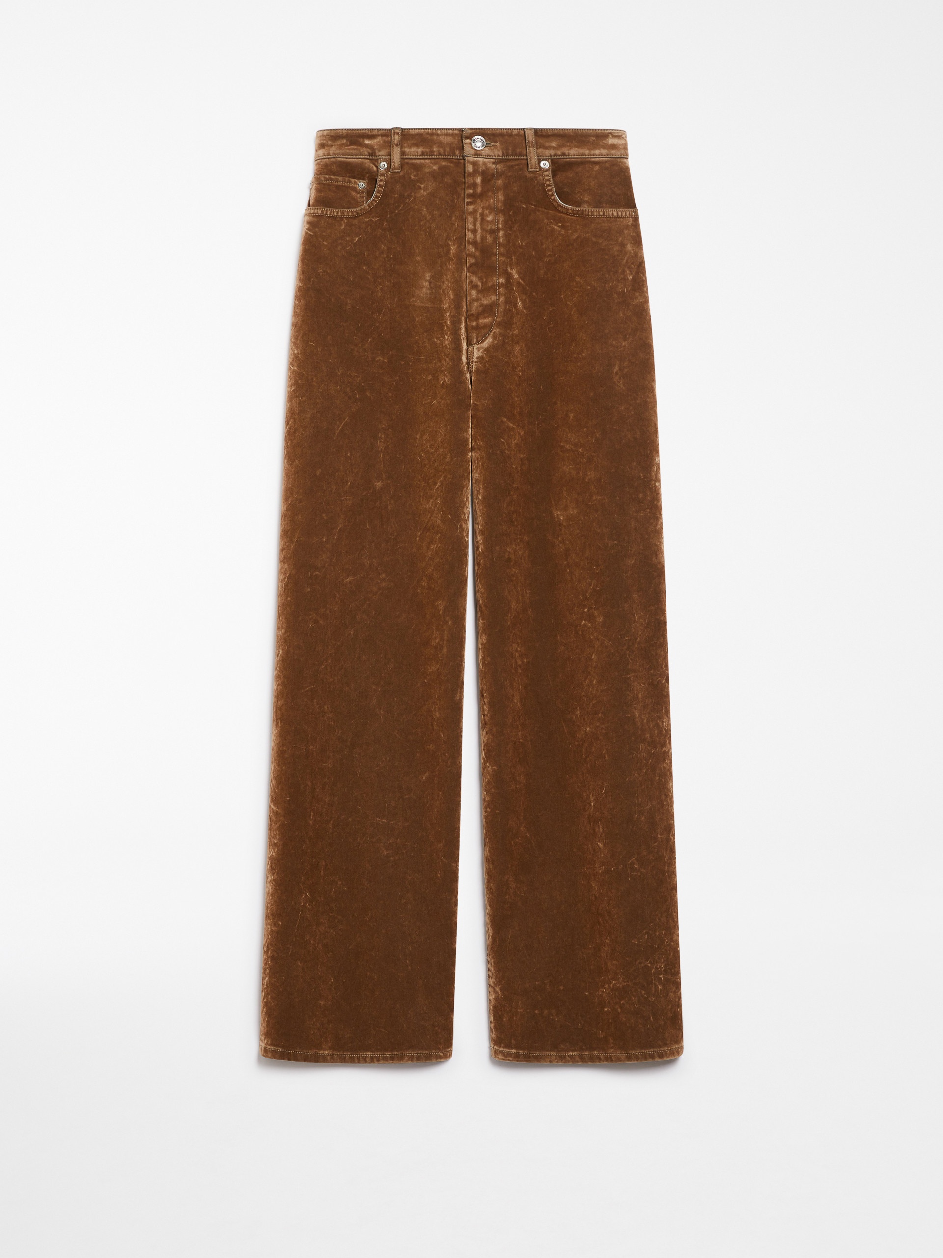 WILSON Oversized 5-pocket flocked denim jeans - 1