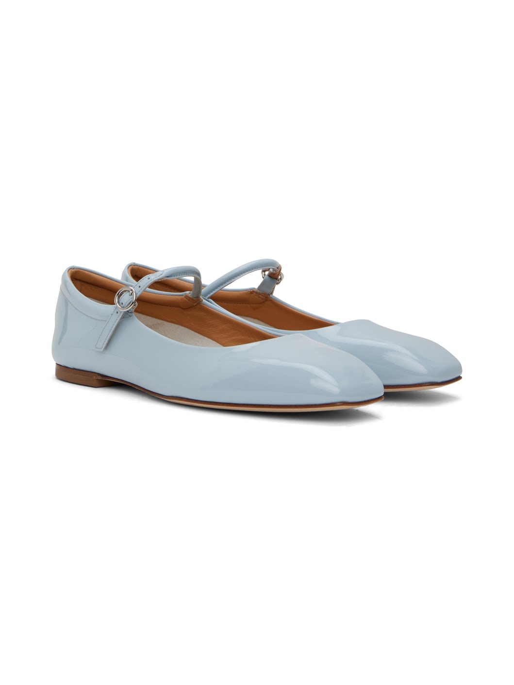 Blue Uma Ballerina Flats - 4