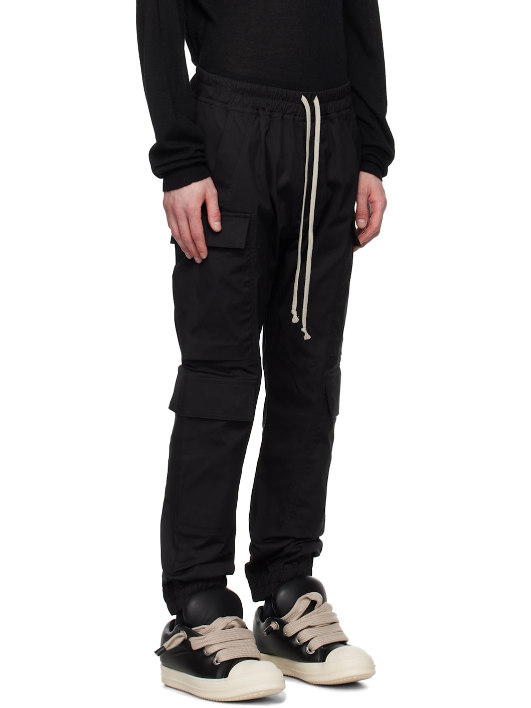 Black Hollywood Mastodon Megacargo Pants - 2