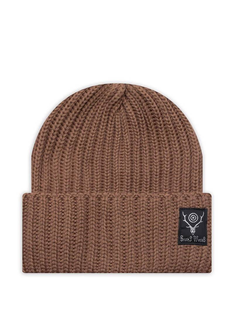 ribbed knit beanie 1