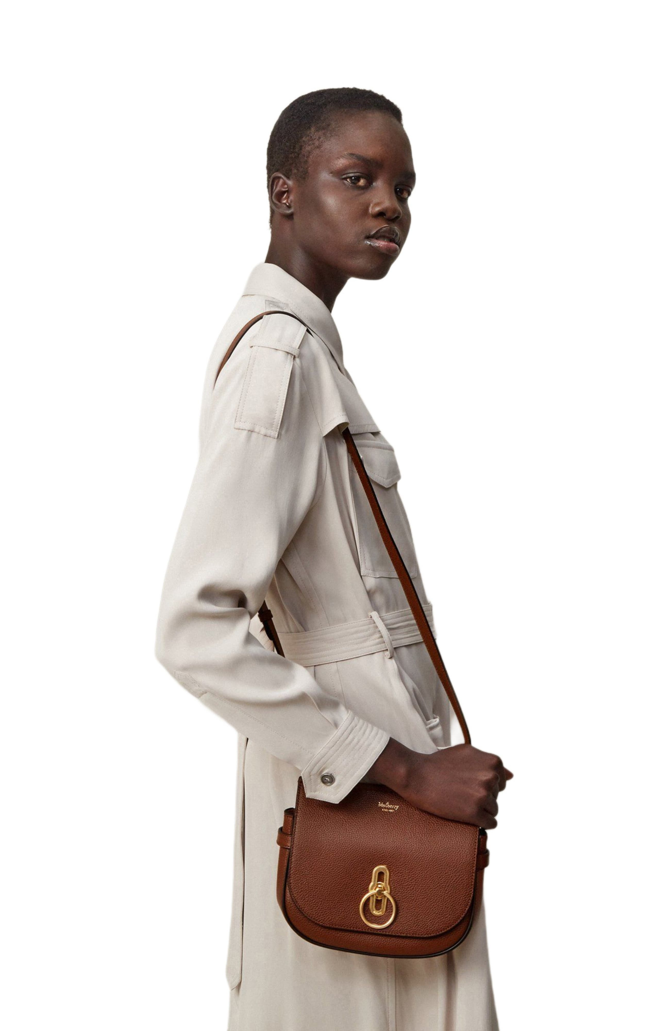 Small Amberley Leather Satchel - 7