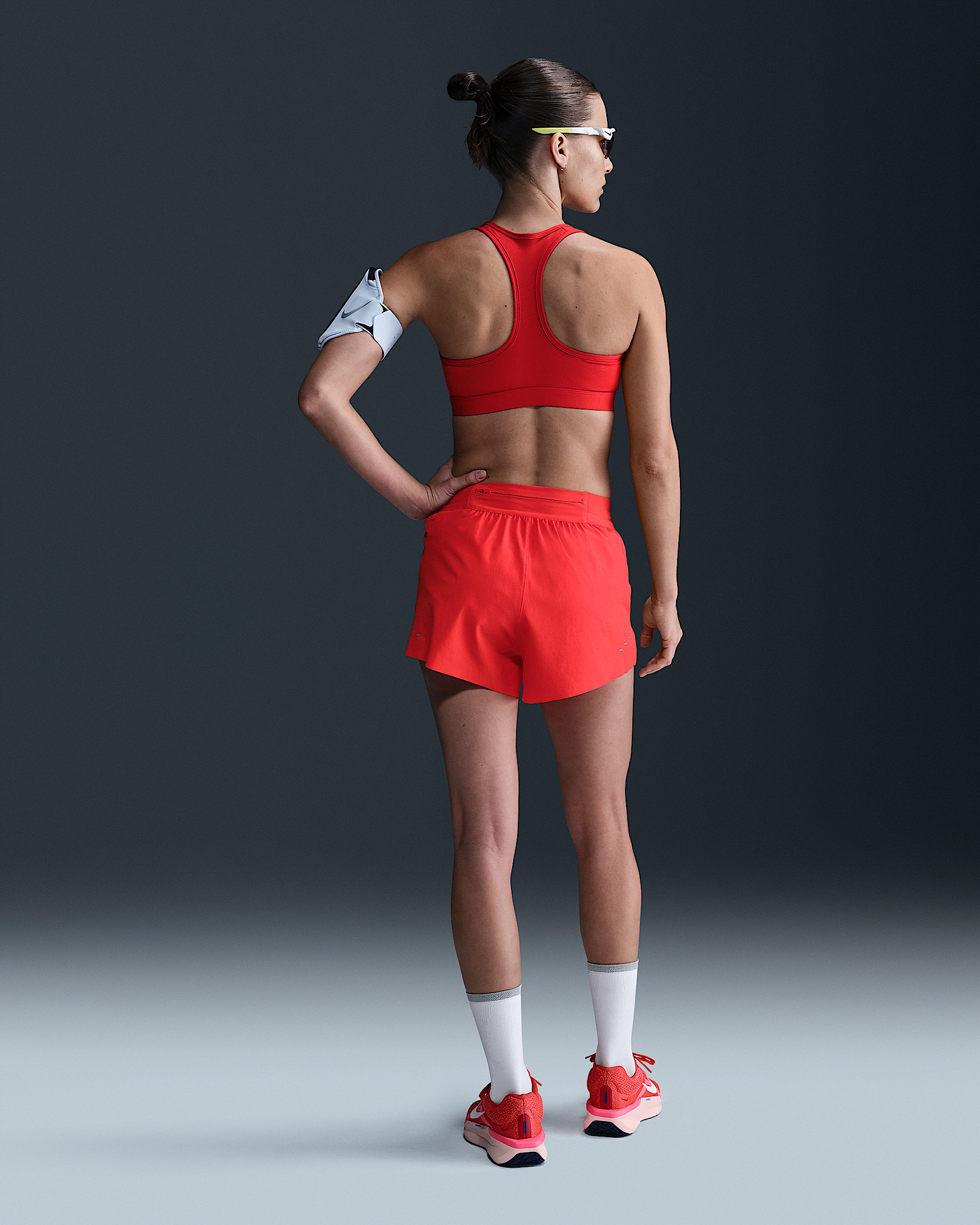 Nike Swift Women's Dri-FIT Mid-Rise 2.5" Brief-Lined Running Shorts - 4