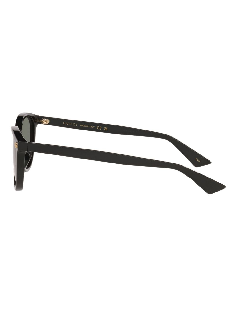 logo-detail round-frame sunglasses - 4