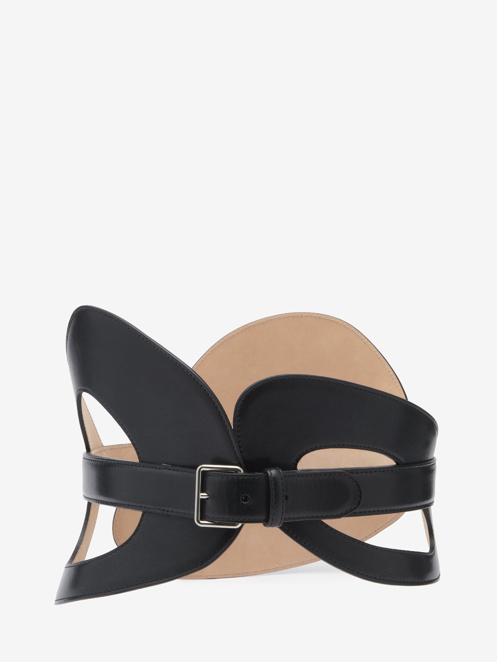 Women's The Curved Belt in Black - 1