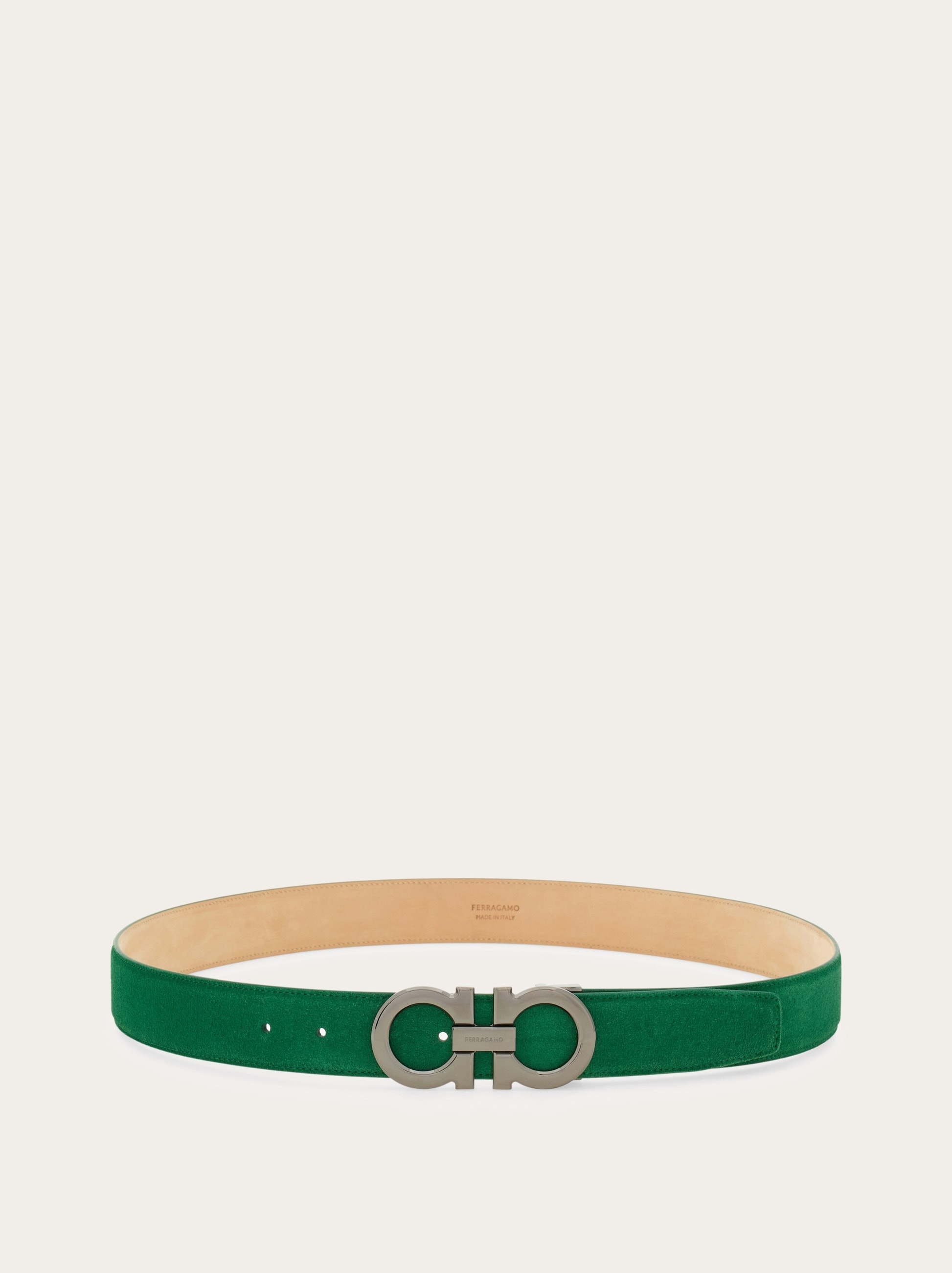 Adjustable Gancini belt - 3